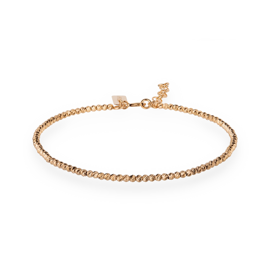 Bracelet LANA in rose gold front viewed cutout