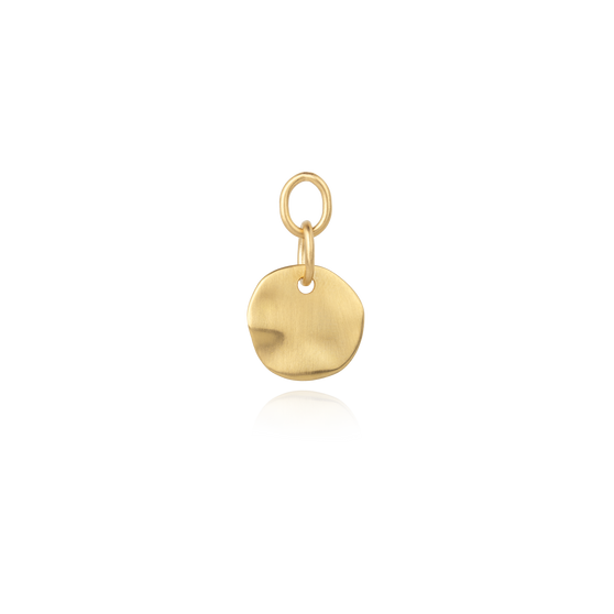 Pendant Nevada in 18 KT yellow gold large front view
