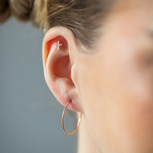 Ear Piercing CROSS