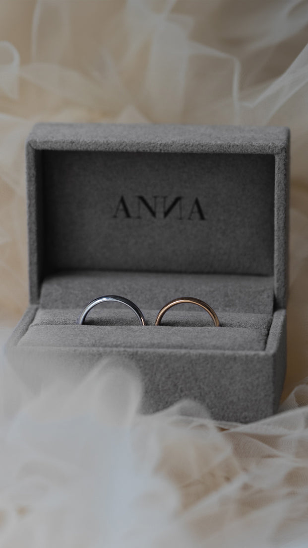 Anna Wedding rings for her and him