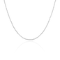 Necklace lana in white gold front view