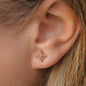 Ear Stud ANNA SIGNATURE STAR 8mm