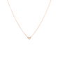 Necklace SMALL HEART with diamond