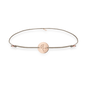 wristband Zodiac in rose gold with star sign in cooperation with the uranian approach