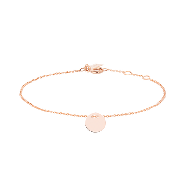 engravable jewelery in rose gold