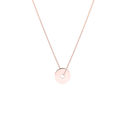 Necklace EMPTY DISC 8mm
